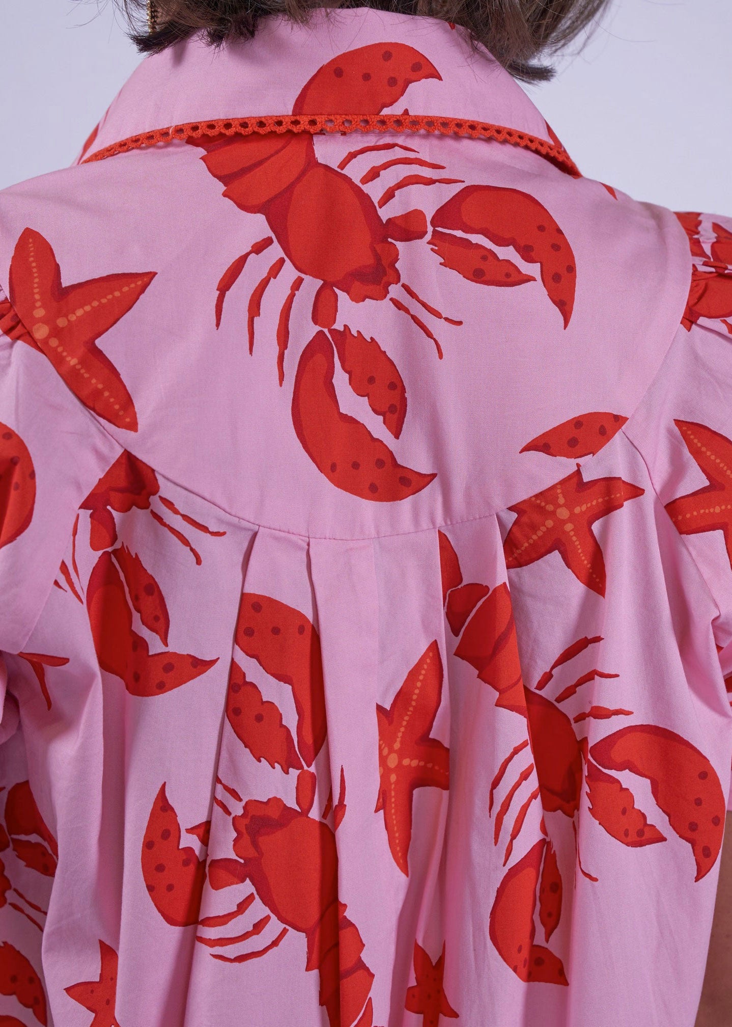 New Day Originals Paddington Blouse - Lobster & Starfish