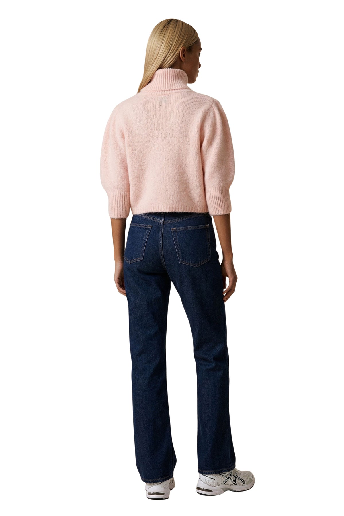 American Dreams Piro Rollneck Short Sleeves - Peach