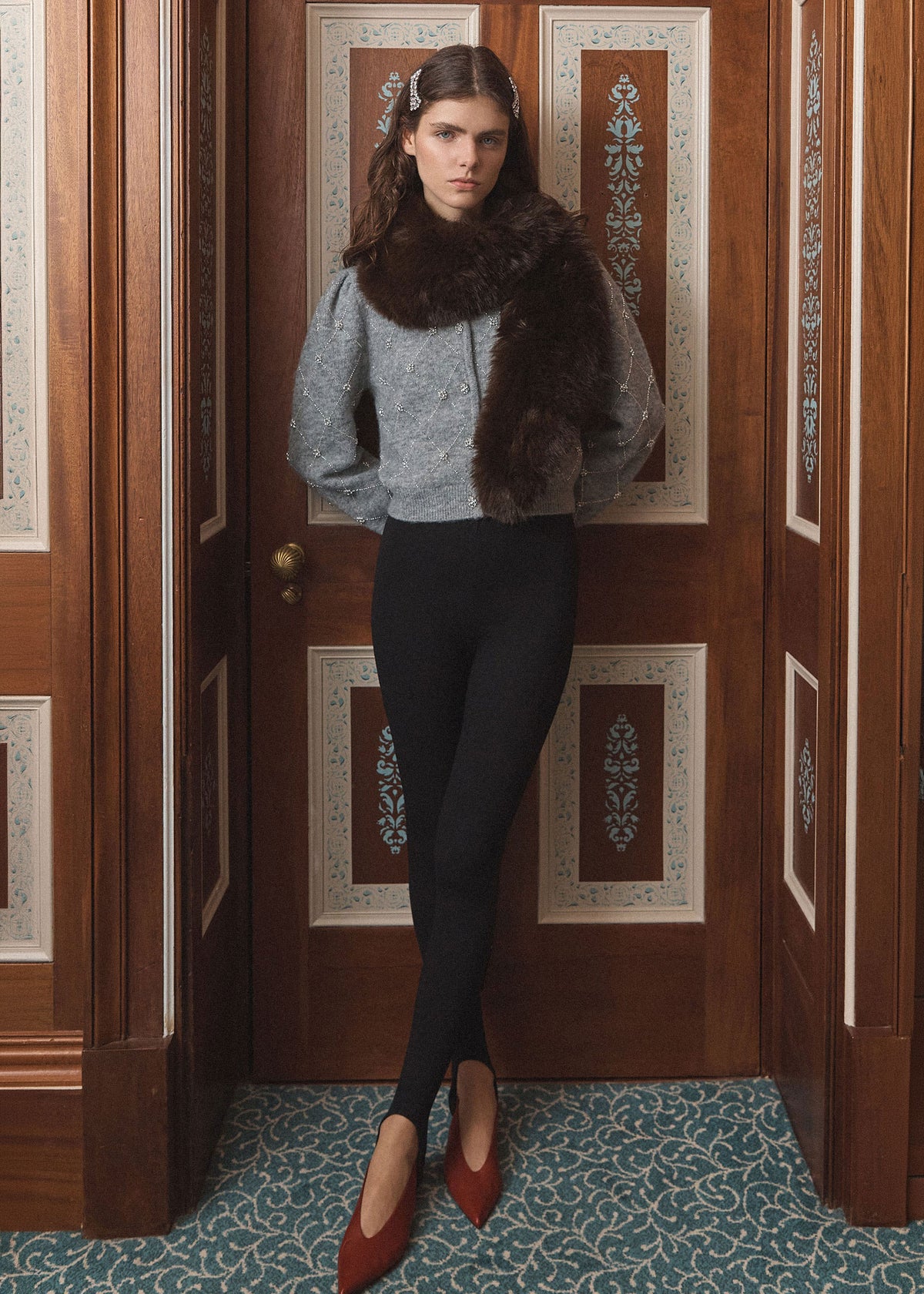 Queens of Archive Iris Cardigan