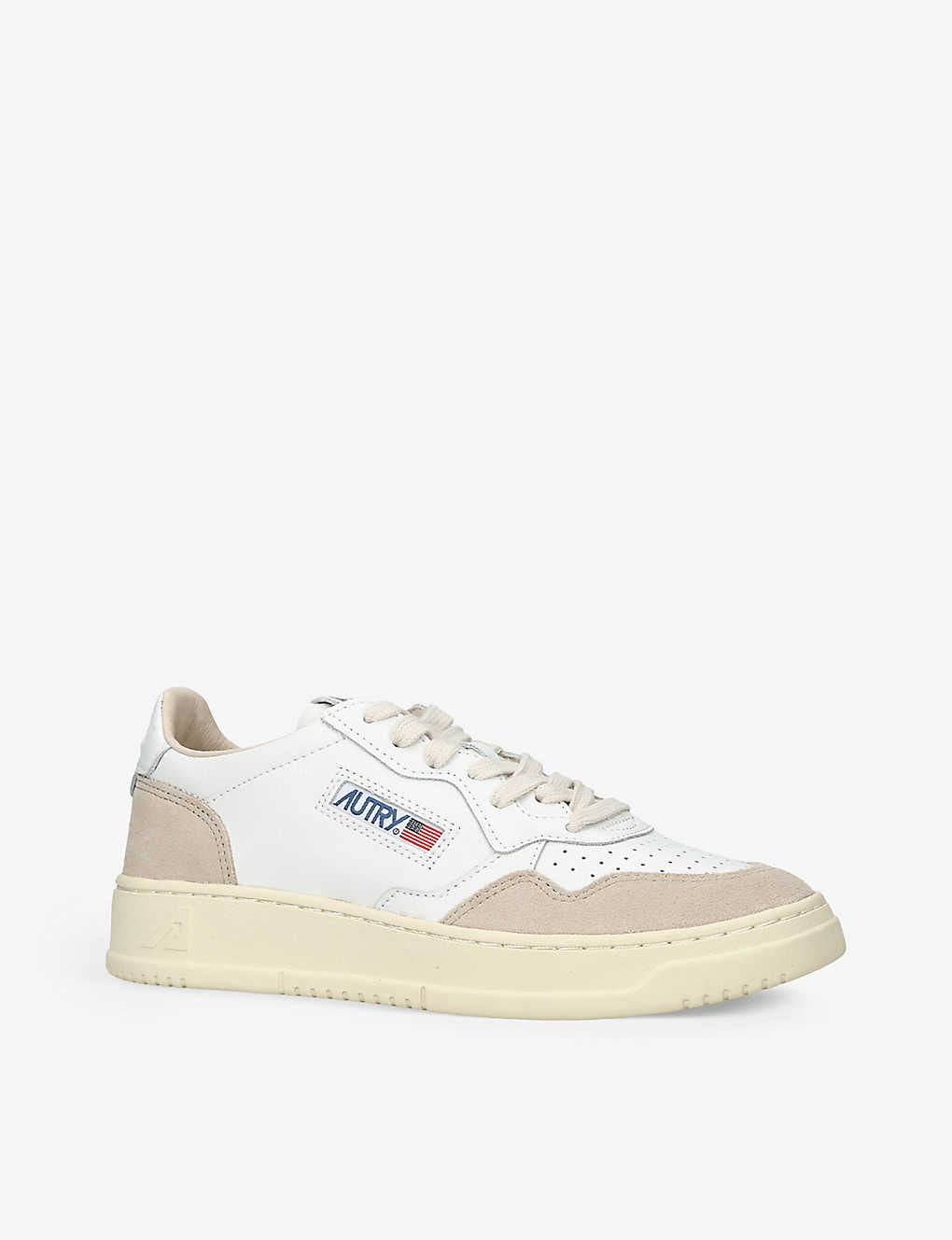 Autry - Medalist leather sneakers - Suede White