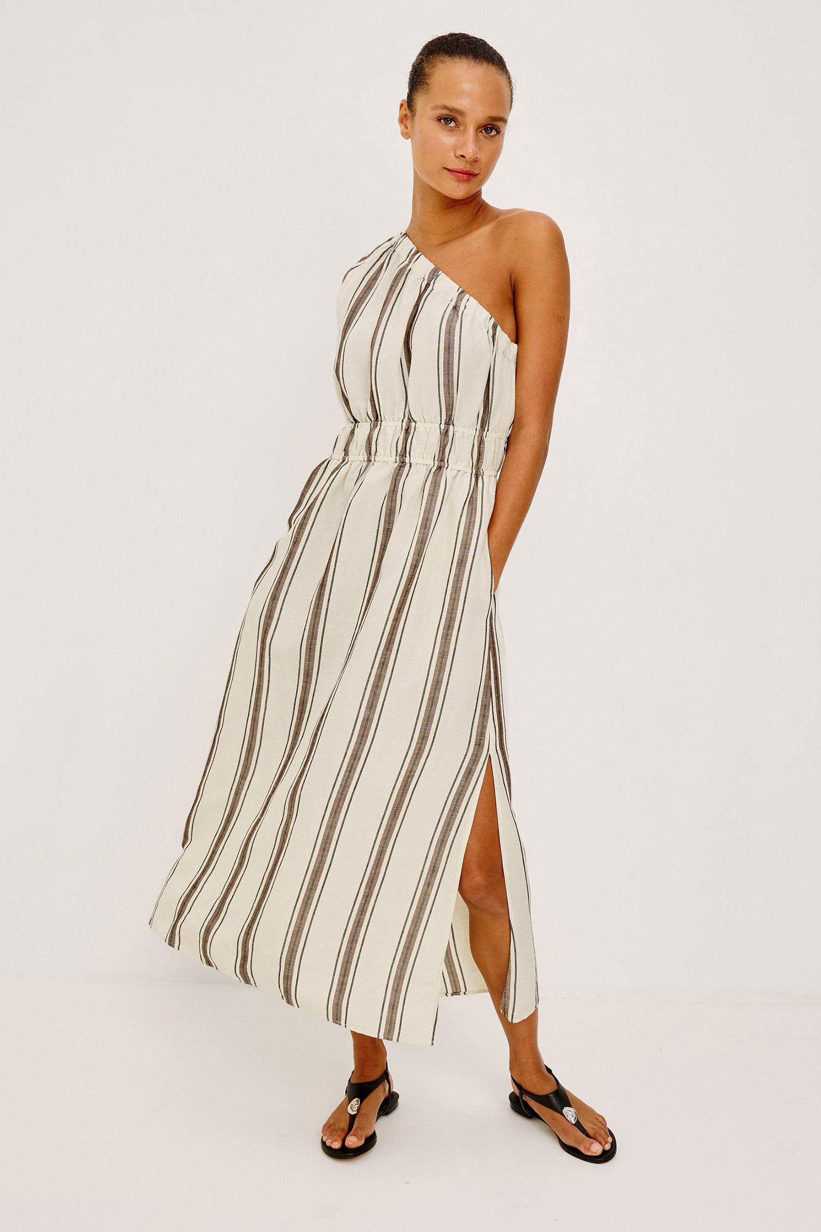 Rails Selani Dress - Sequoia Stripe