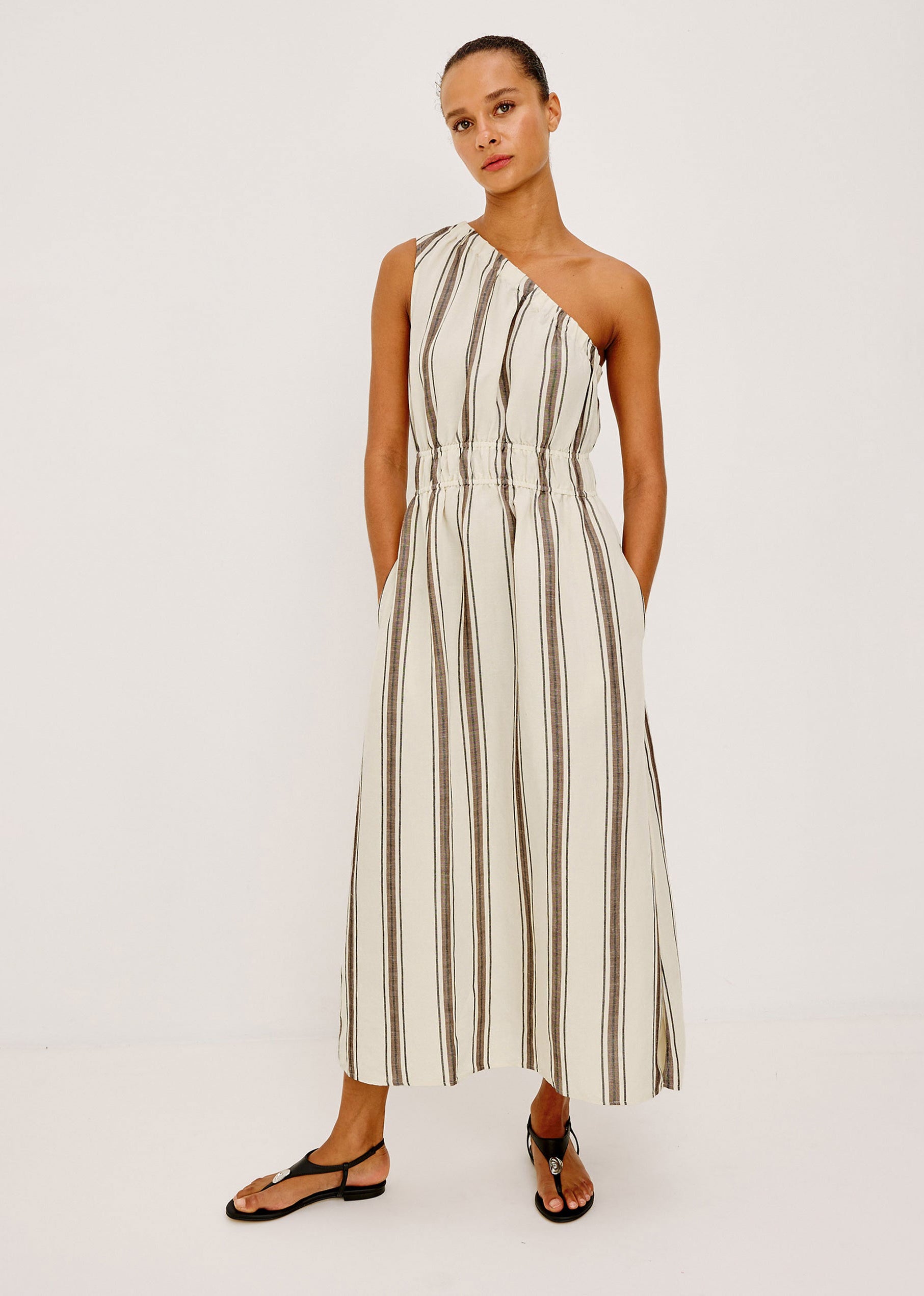 Rails Selani Dress - Sequoia Stripe