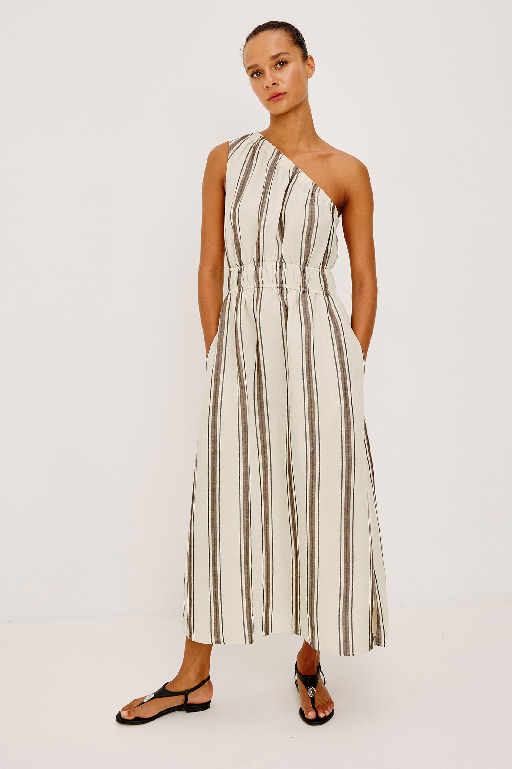 Rails Selani Dress - Sequoia Stripe