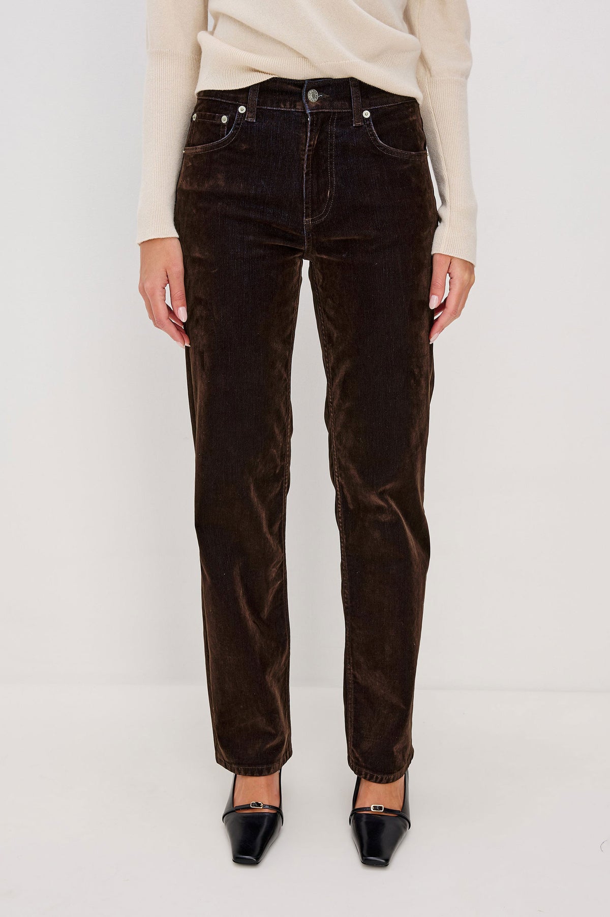 Rails Sepulveda Jeans - Chocolate Flocking