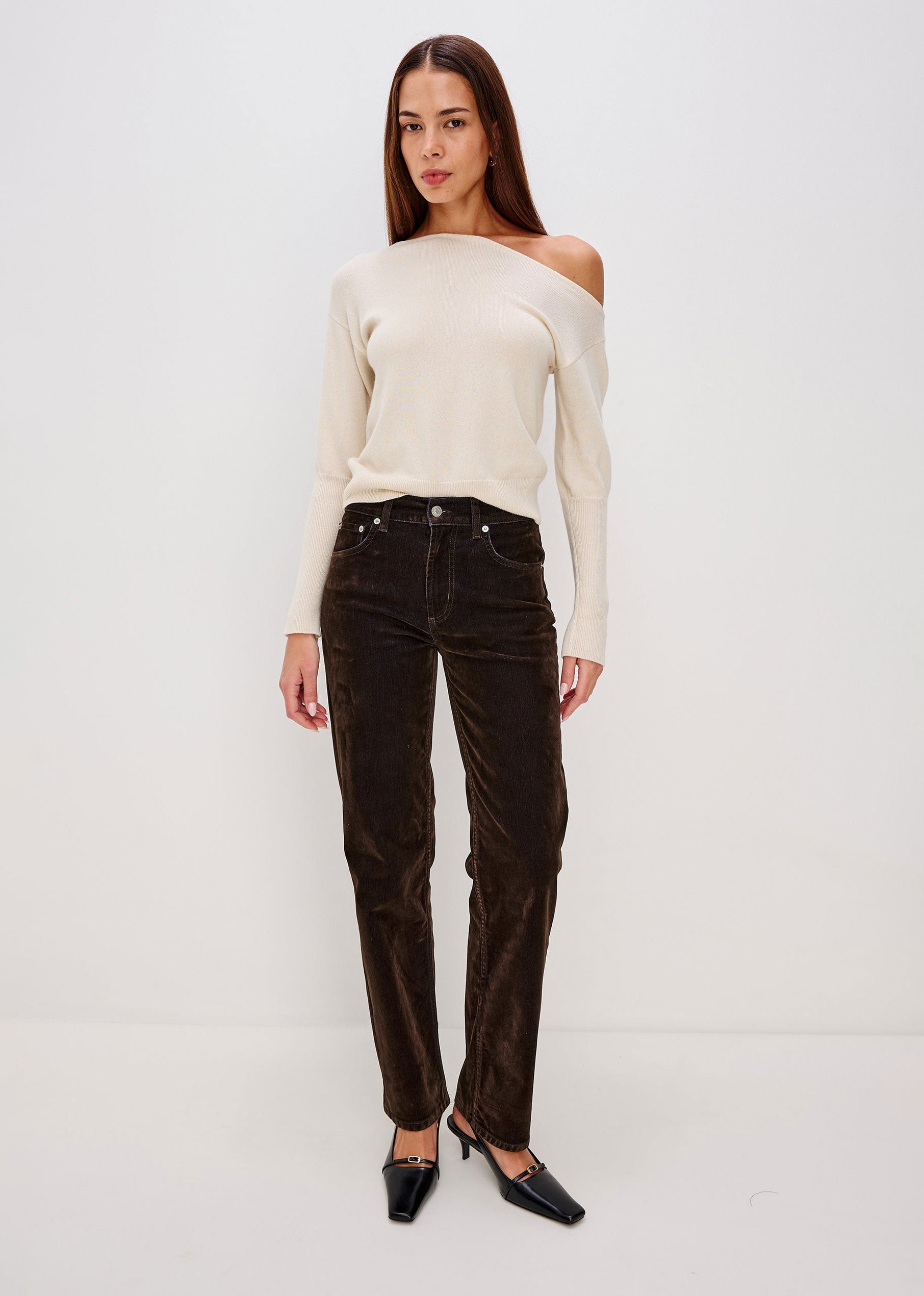 Rails Sepulveda Jeans - Chocolate Flocking
