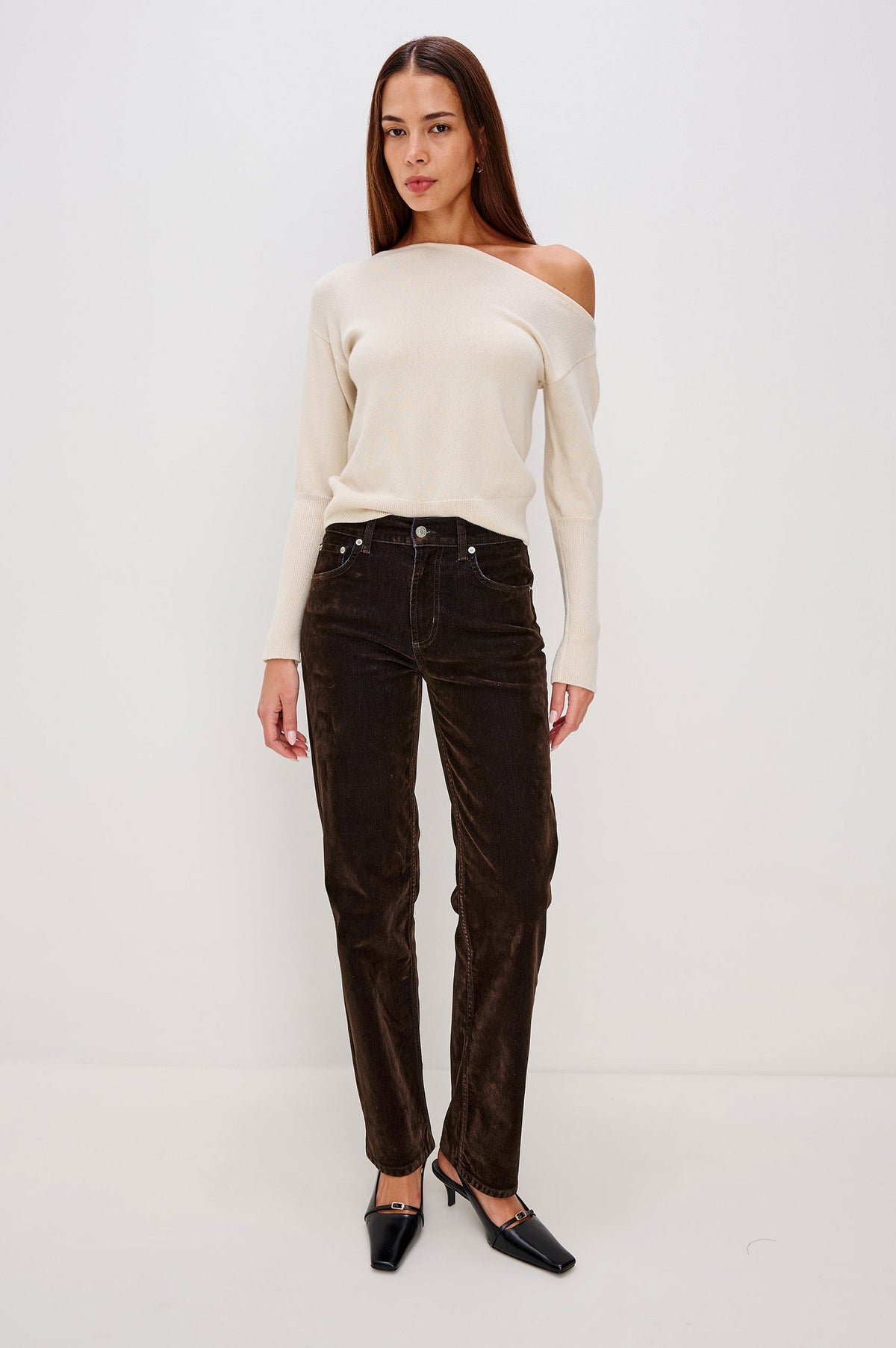 Rails Sepulveda Jeans - Chocolate Flocking