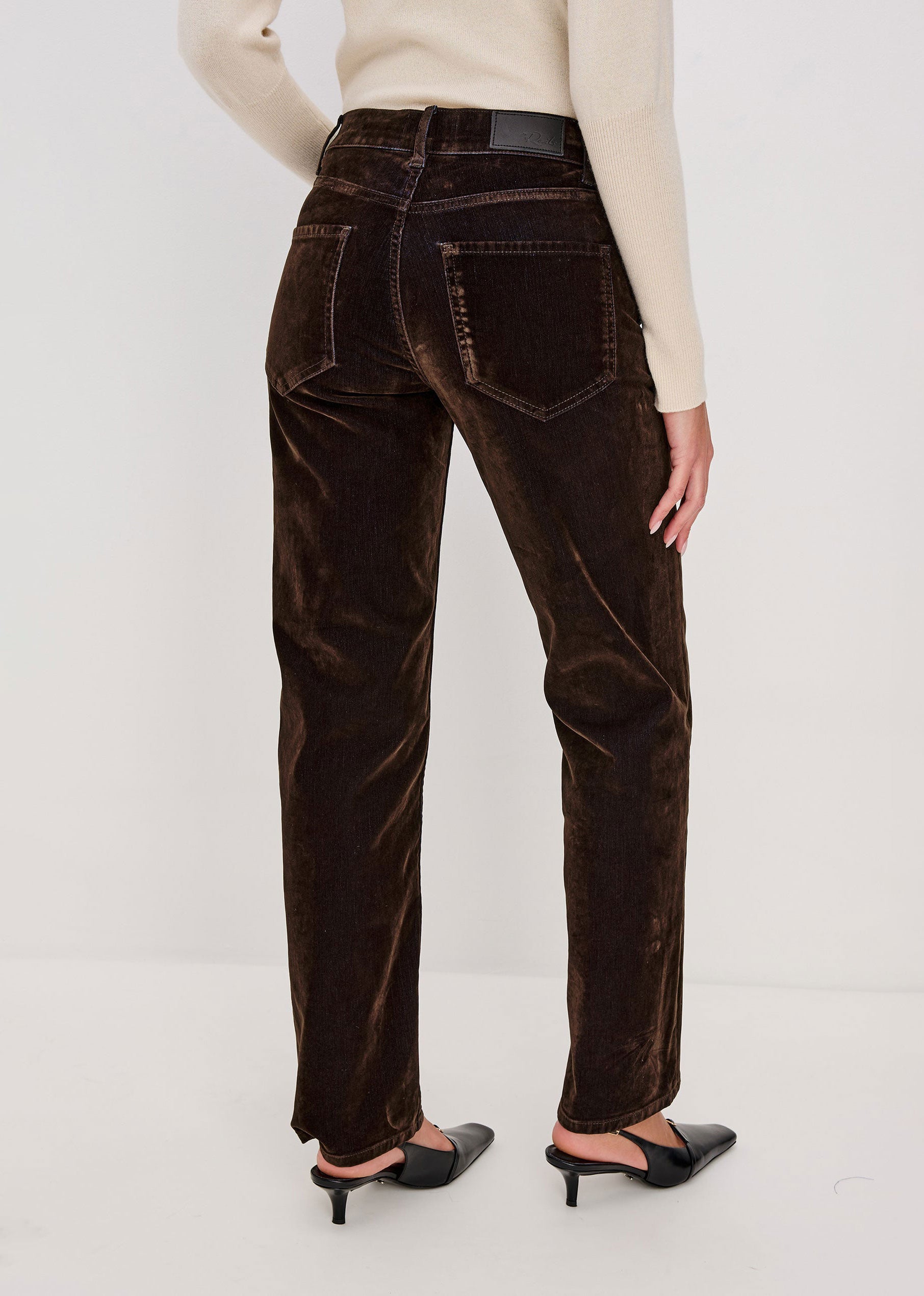 Rails Sepulveda Jeans - Chocolate Flocking