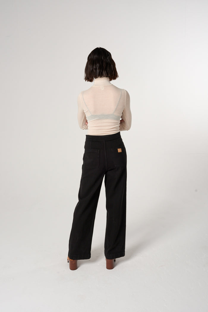 Seventy + Mochi - Marie Jean in Black Denim