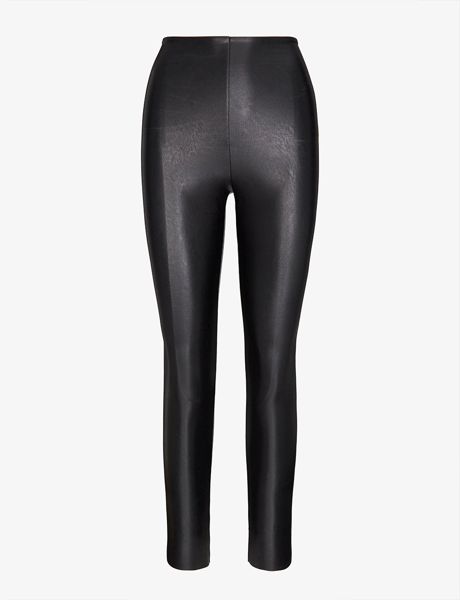 Commando - Faux Leather Leggings - Black