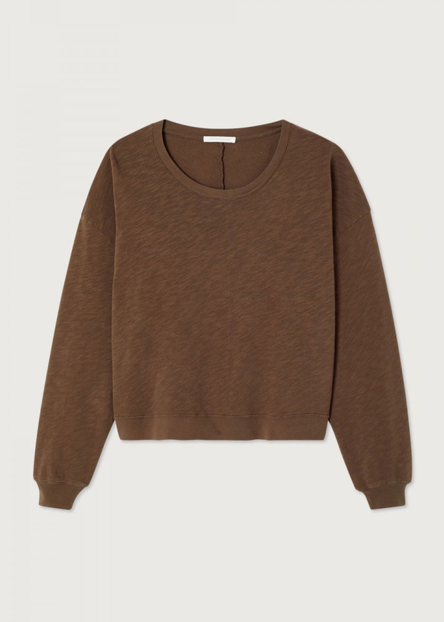 American Vintage Sonoma Long-Sleeved T-Shirt - Vintage Chestnut