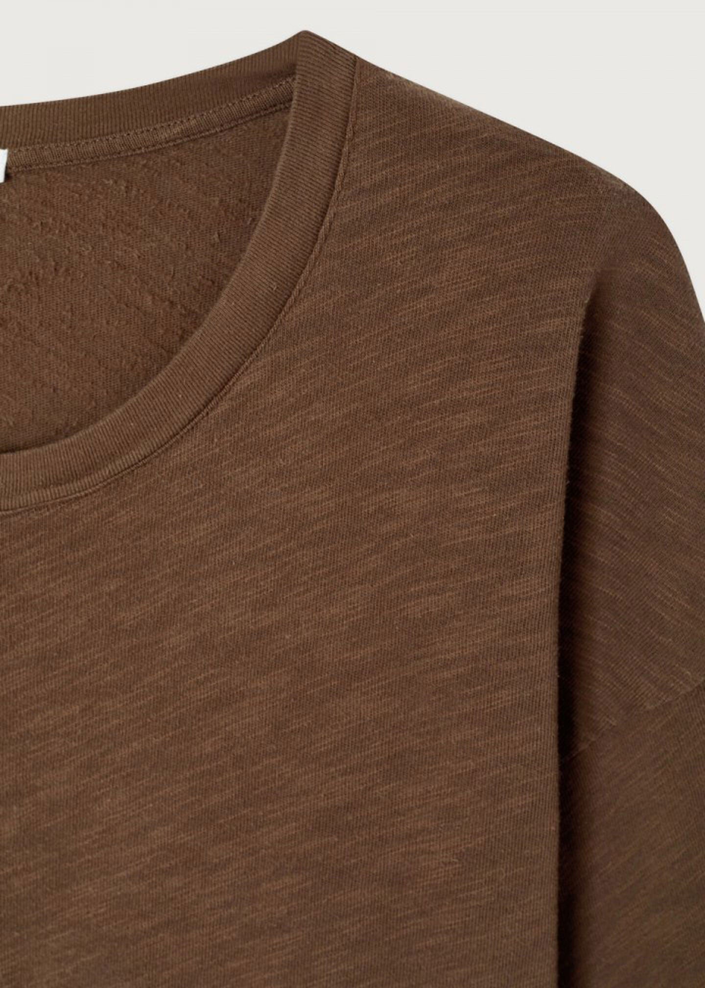 American Vintage Sonoma Long-Sleeved T-Shirt - Vintage Chestnut