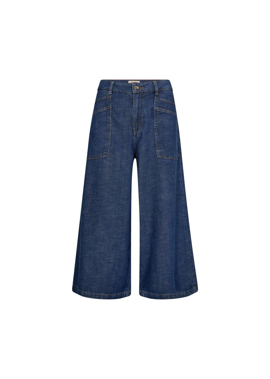 MOS MOSH MMCulotte Arge Jeans - Dark Blue