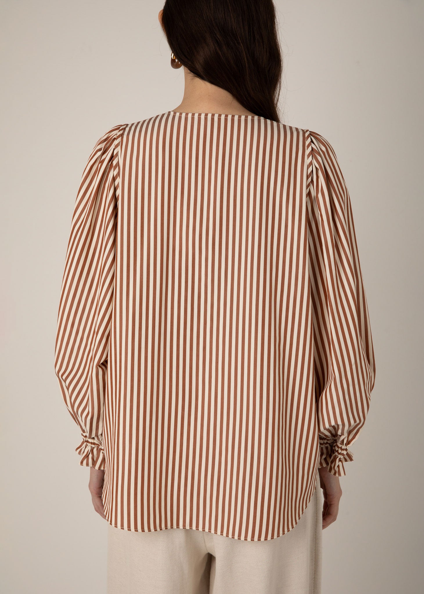 VI.VE.RE Remi Stripe Top