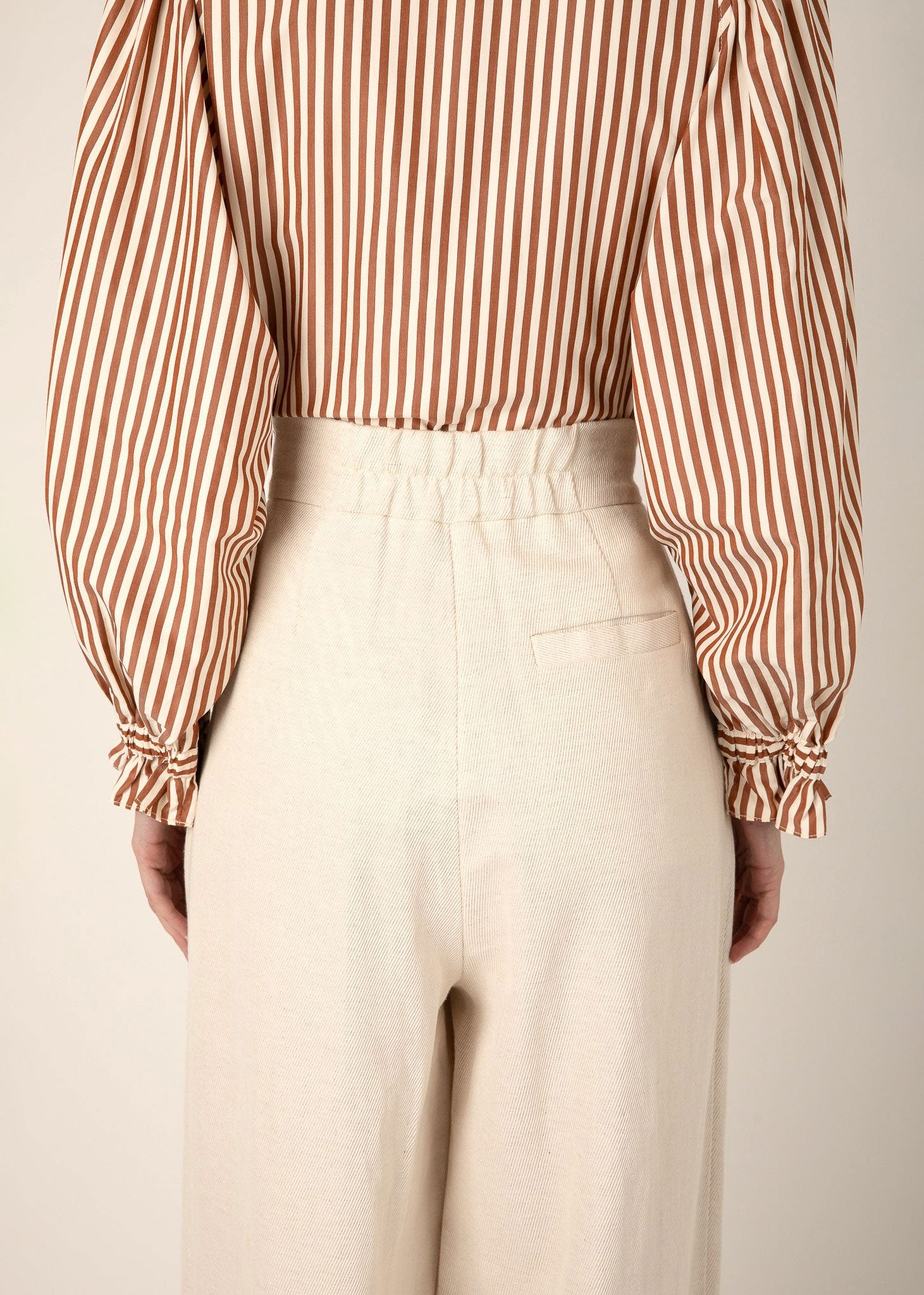 VI.VE.RE Nellie High Waisted Palazzo Trouser