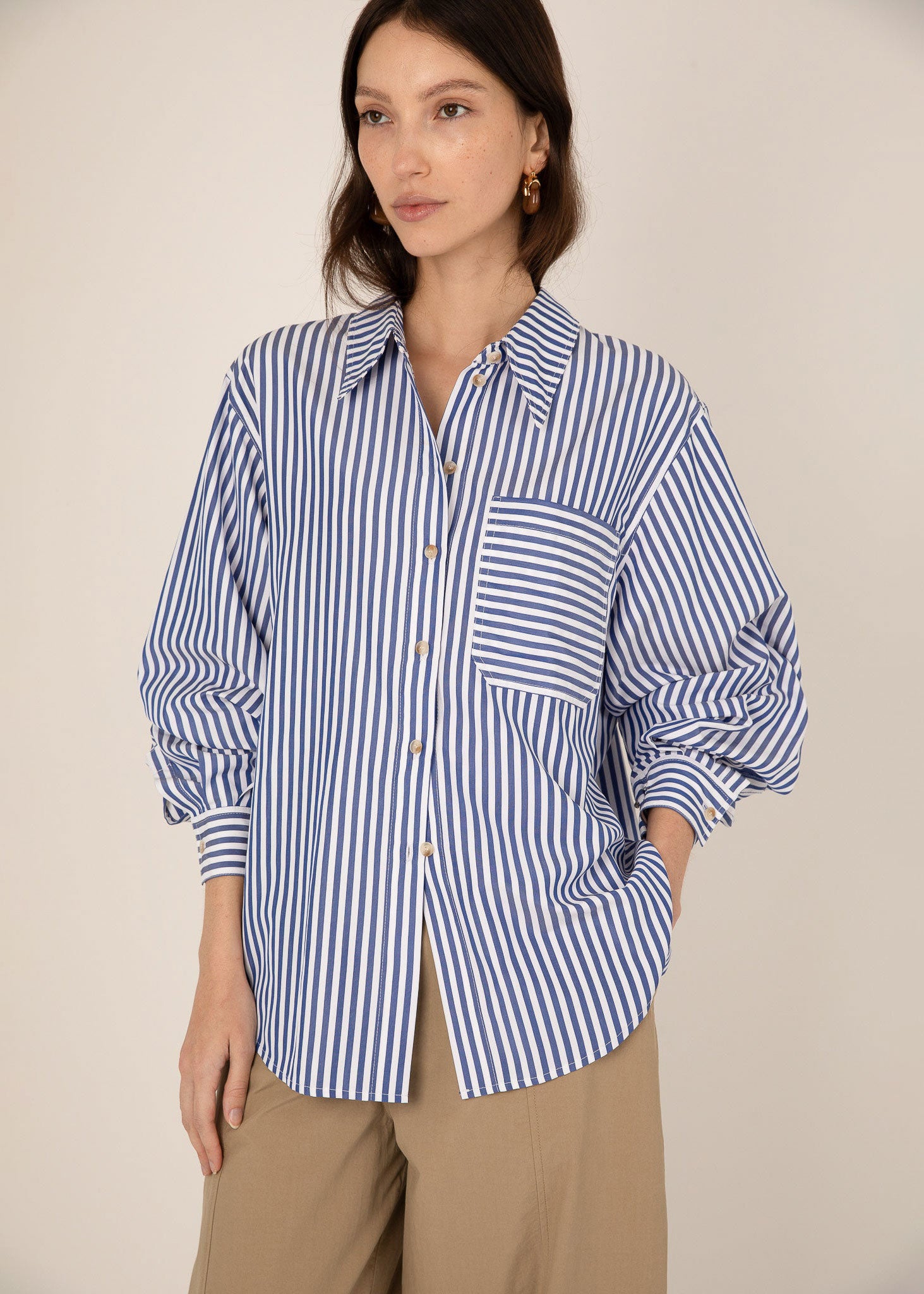 VI.VE.RE Ember Stripe Shirt