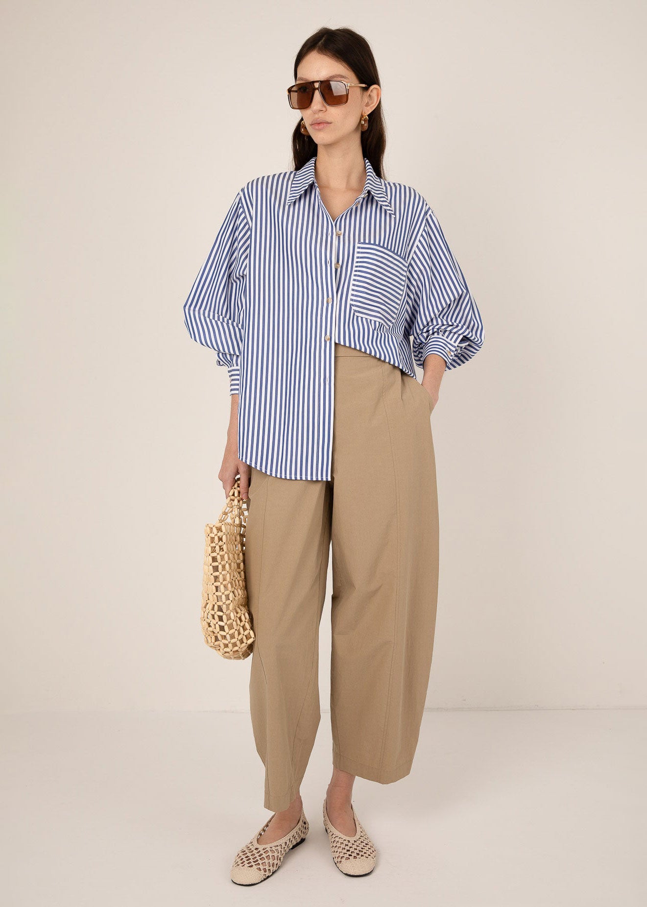 VI.VE.RE Ember Stripe Shirt