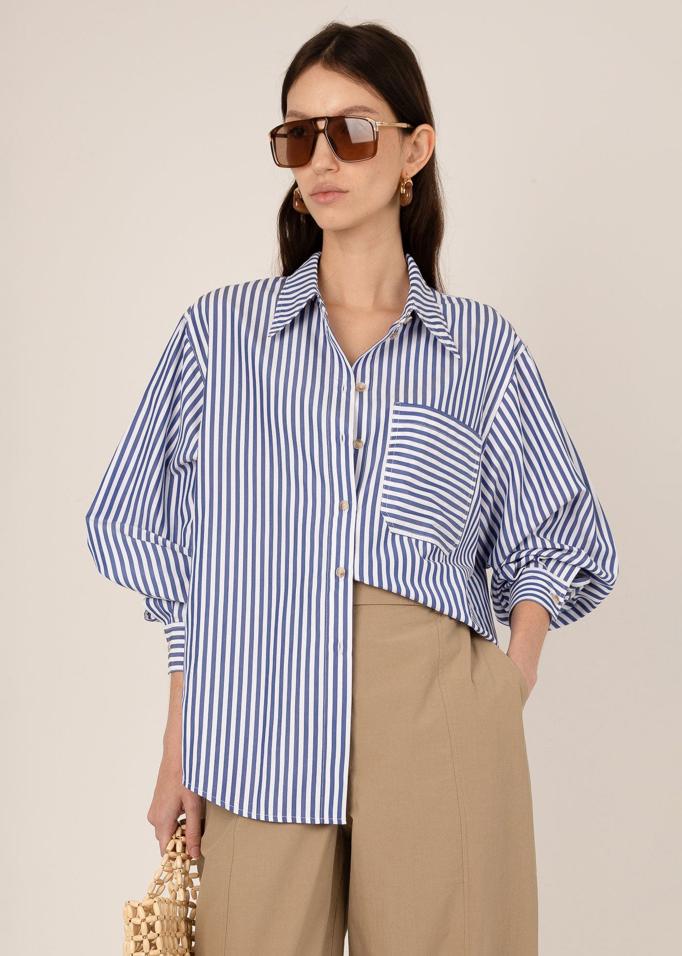 VI.VE.RE Ember Stripe Shirt