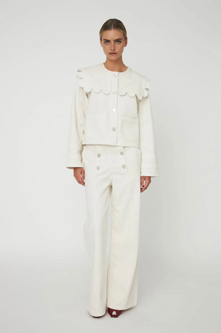 Stella Nova Sailors Pants - Almost White