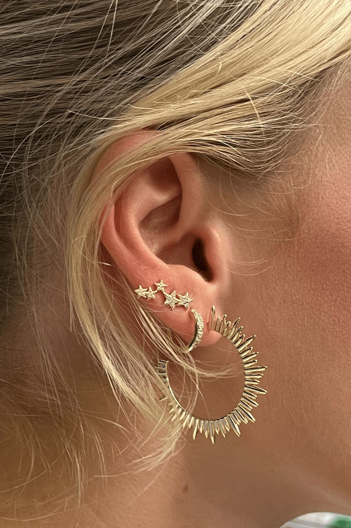Atelier18 Greco Sun Earrings