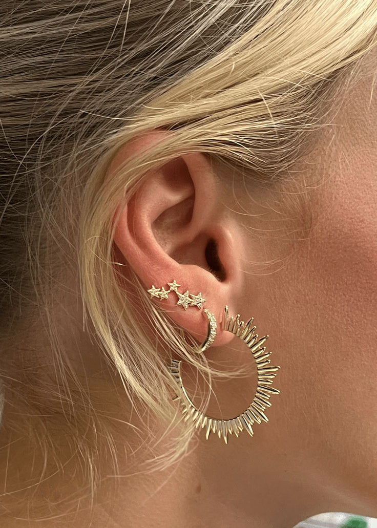 Atelier18 Greco Sun Earrings