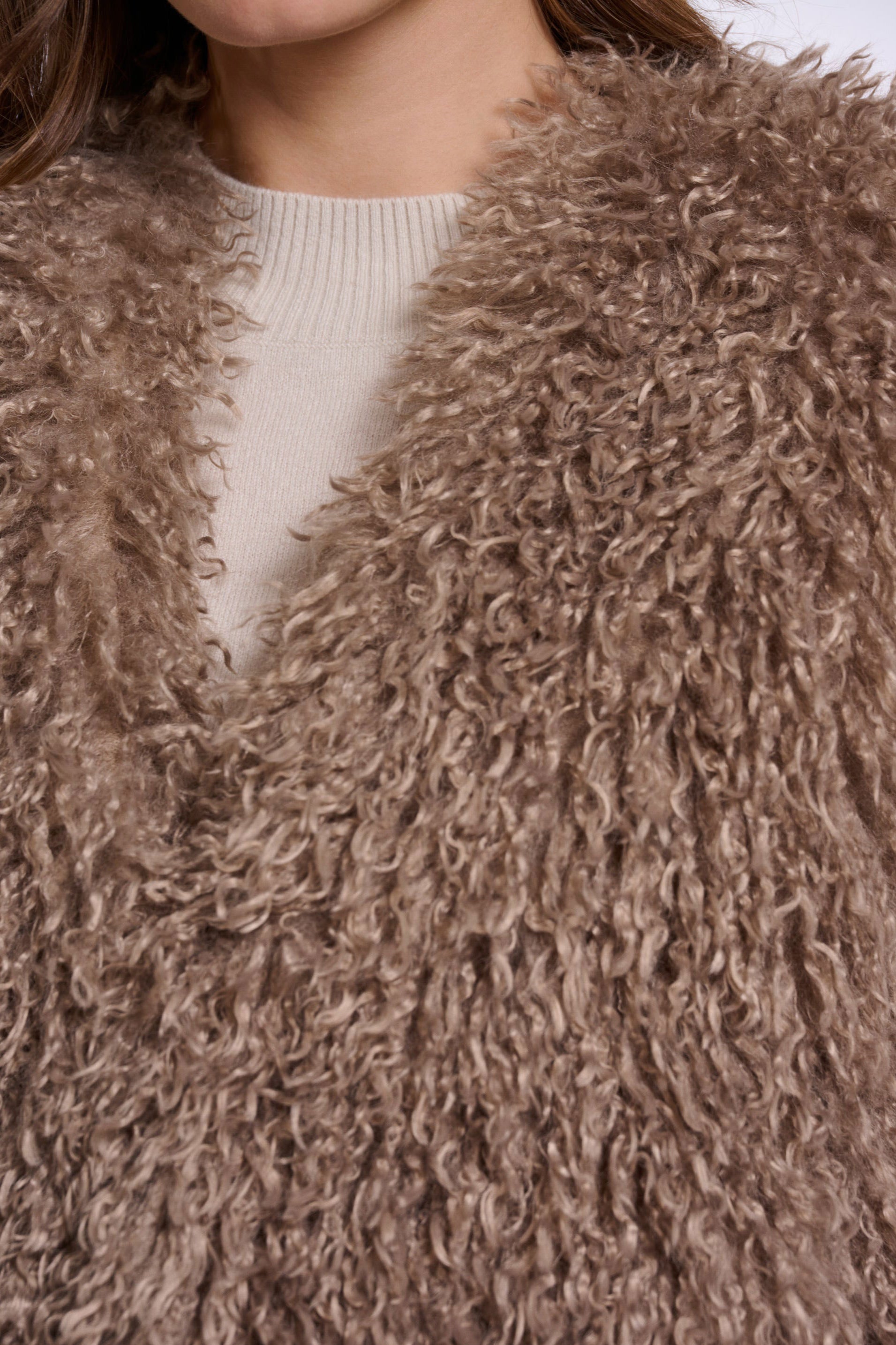 Rino & Pelle Sensy Waistcoat - Mocha Latte