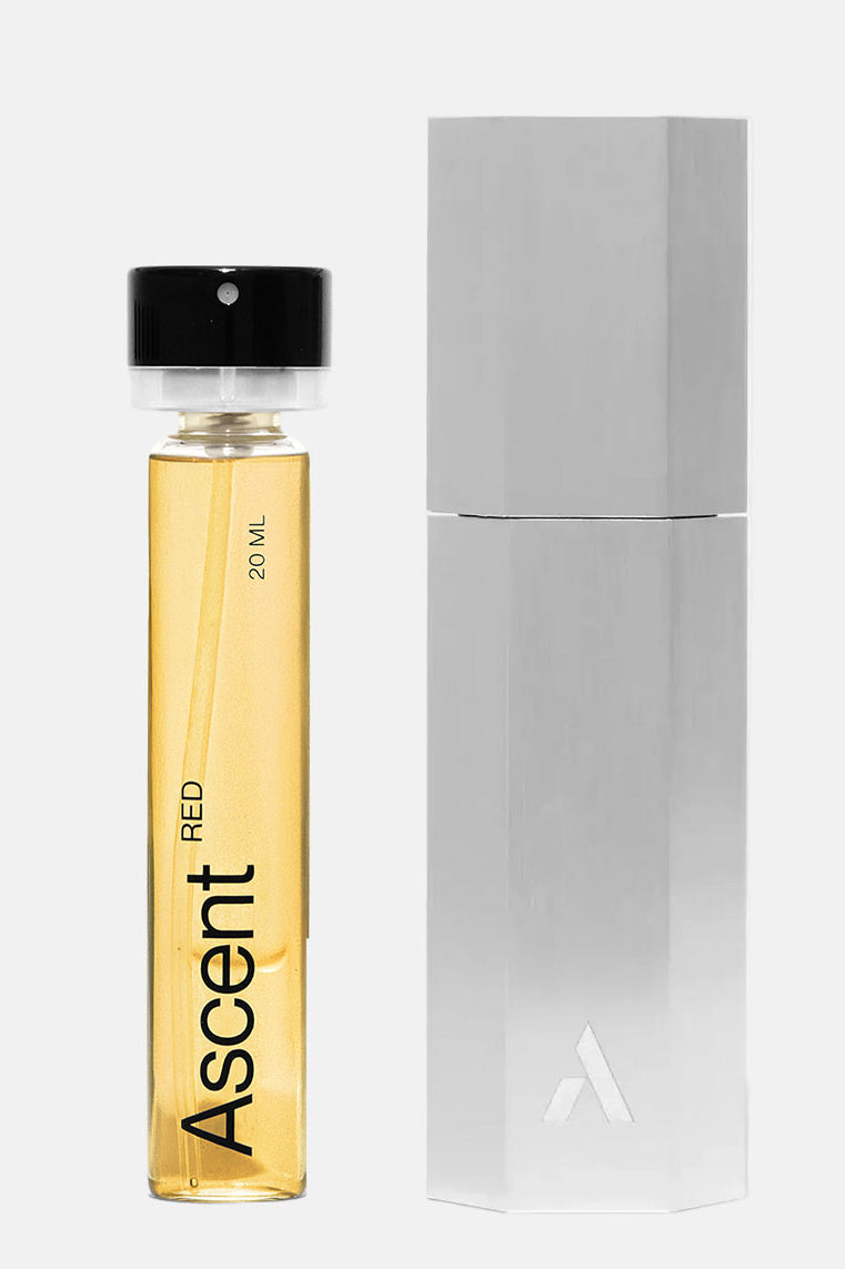 Ascent Red Parfum + Silver Case