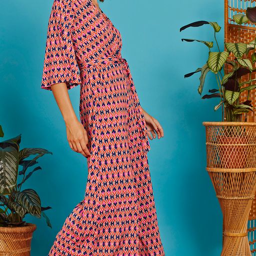ONJENU - Laurie Jumpsuit Demi Sleeve - Dream Orange