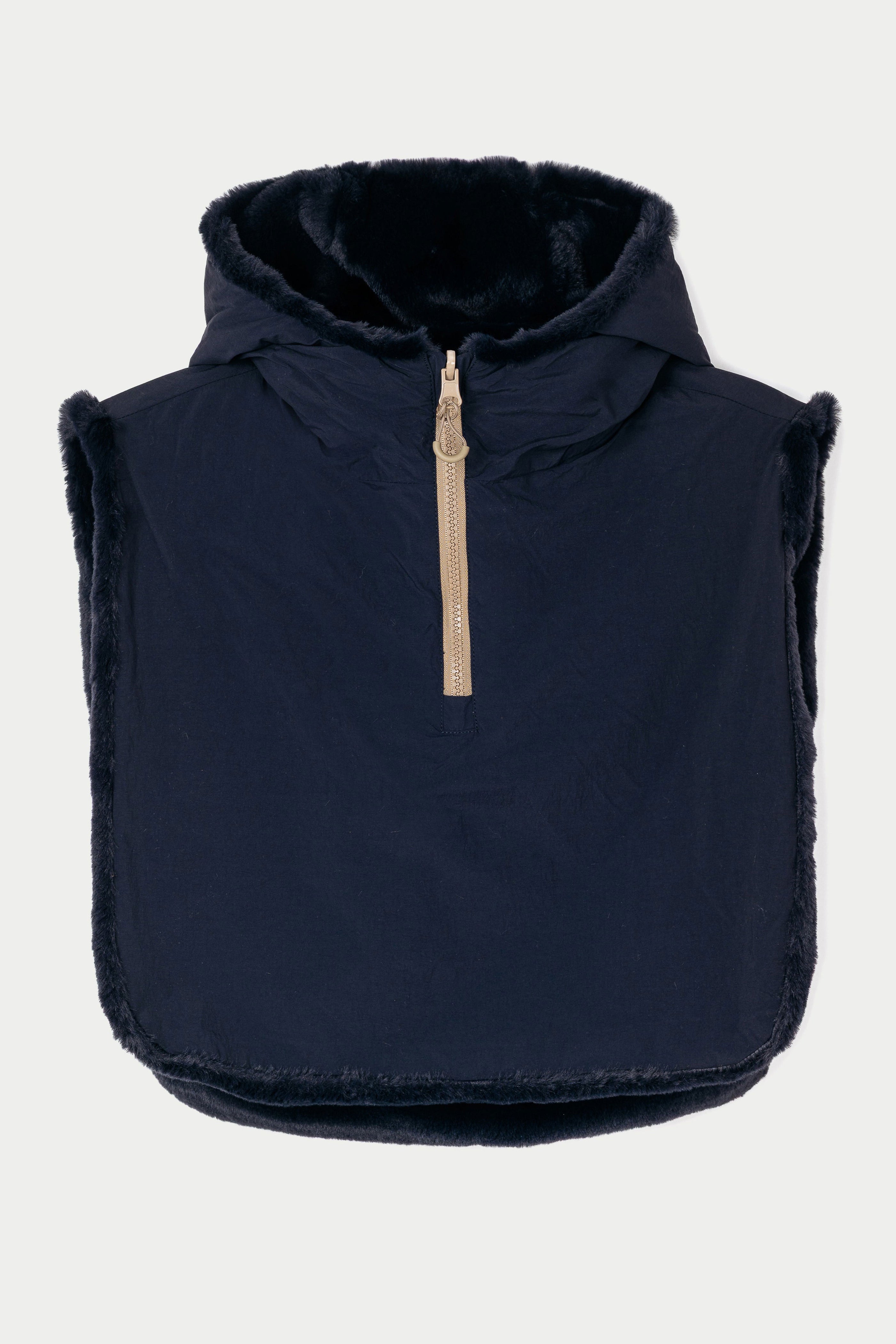 Tantä Bing Reversible Hood - Dark Navy