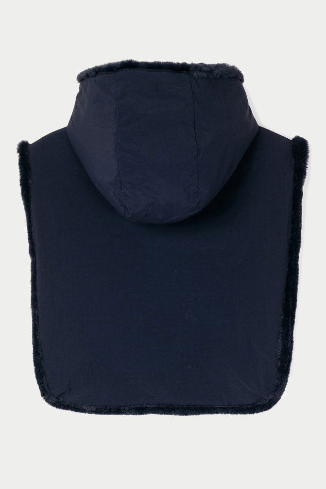 Tantä Bing Reversible Hood - Dark Navy