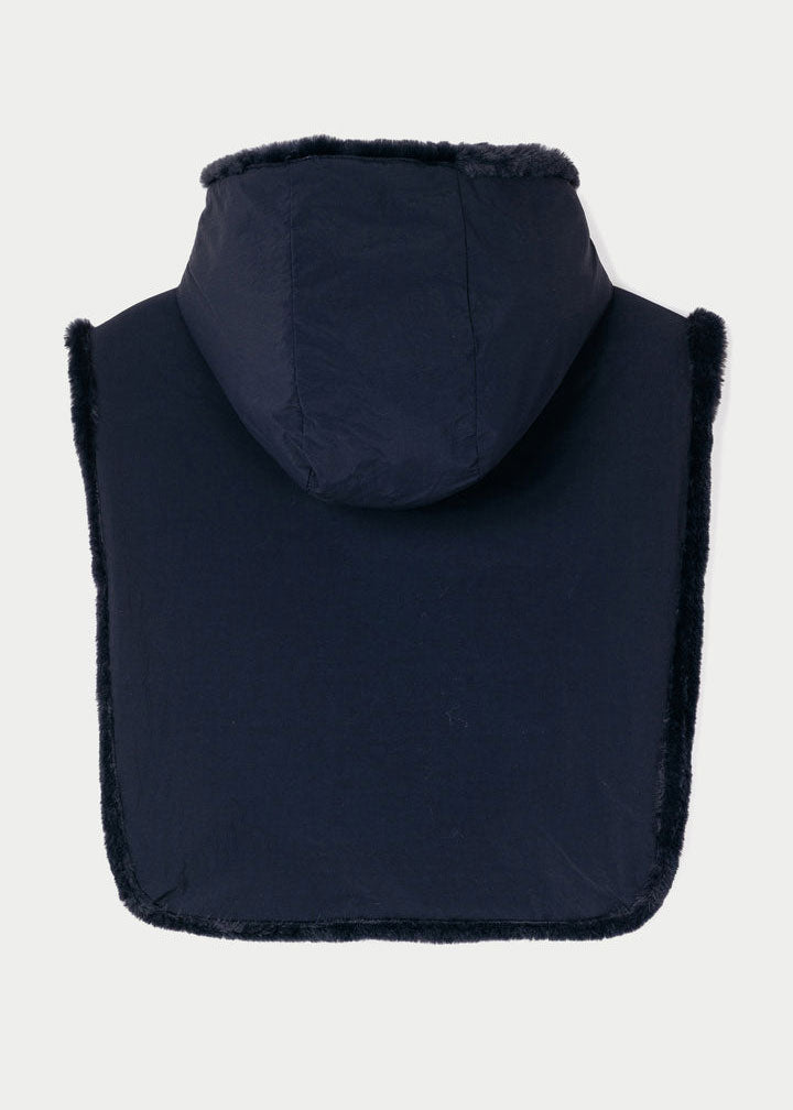 Tantä Bing Reversible Hood - Dark Navy