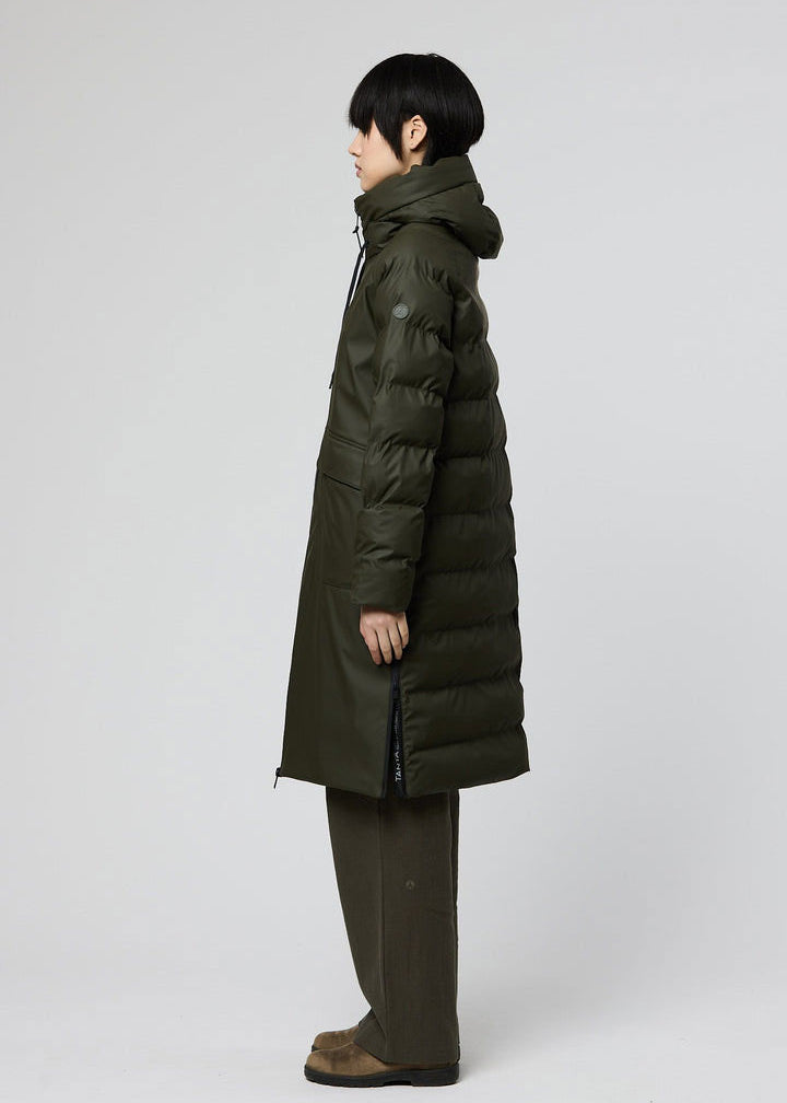 Tantä Rime Long Puffer - Khaki