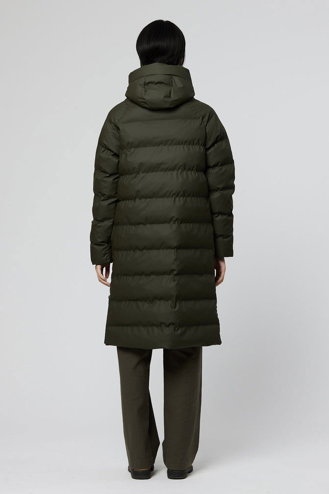 Tantä Rime Long Puffer - Khaki