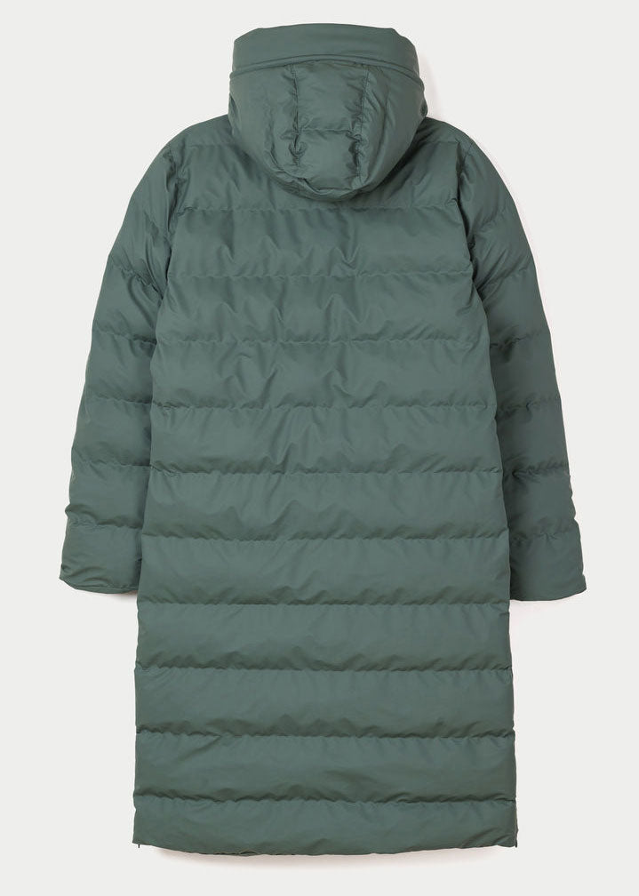 Tantä Glaze Long Puffer - Balsam Green