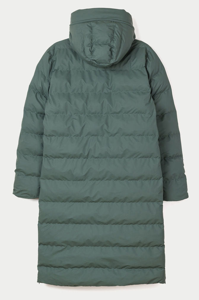 Tantä Glaze Long Puffer - Balsam Green