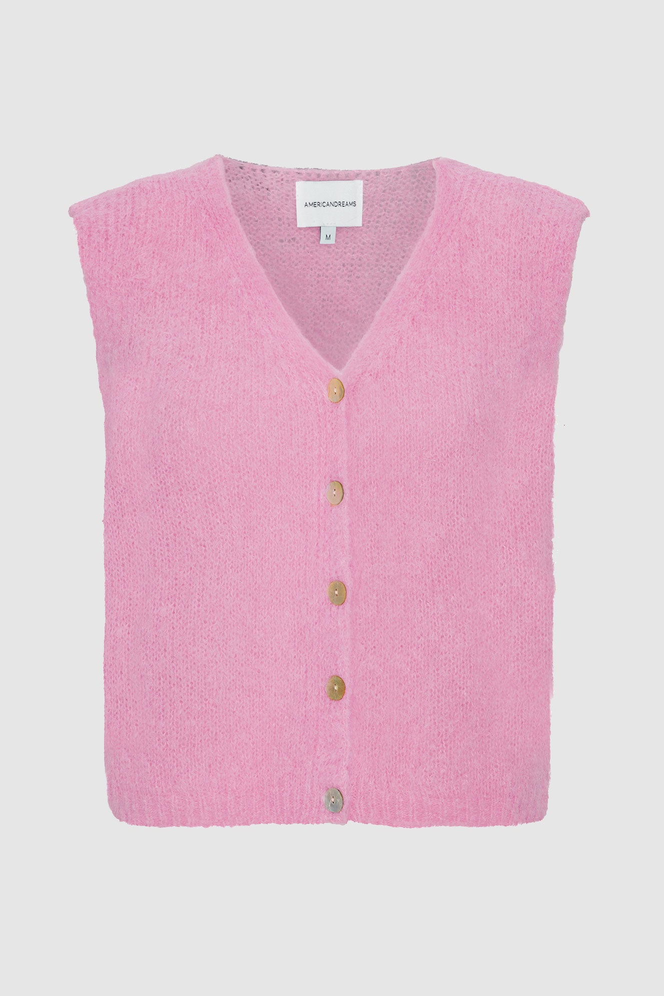 American Dreams Telma Vest - Soft Berry