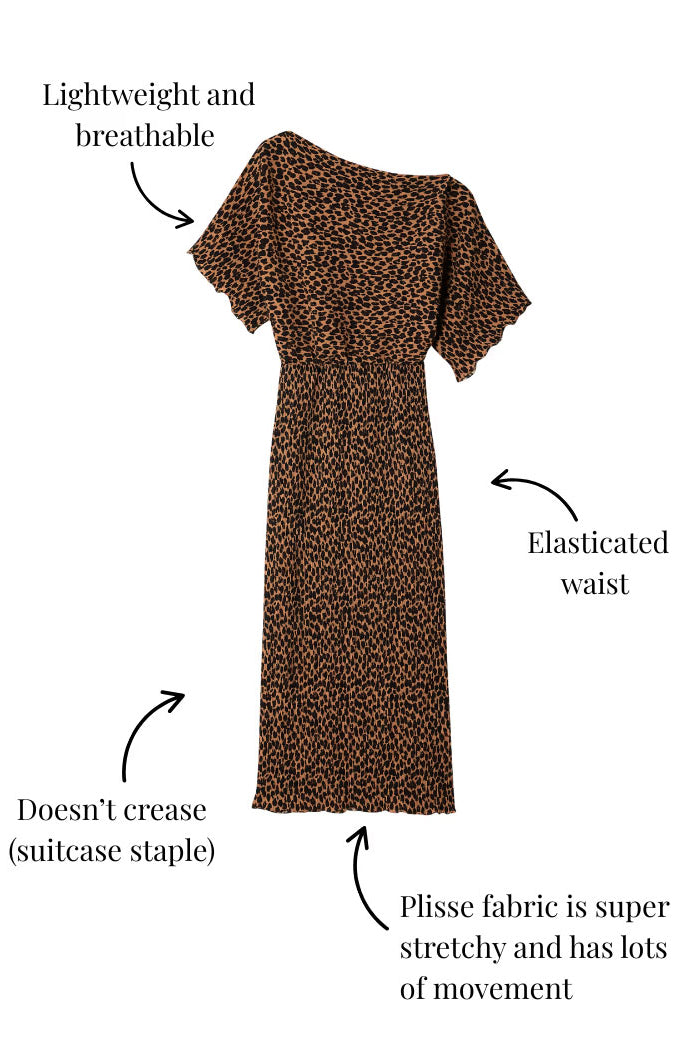 Never Fully Dressed Lucia Leopard Tilly Dress