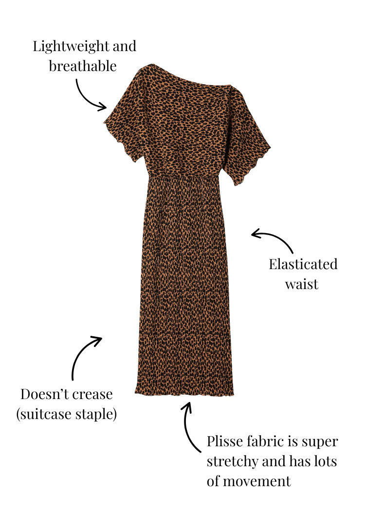 Never Fully Dressed Lucia Leopard Tilly Dress
