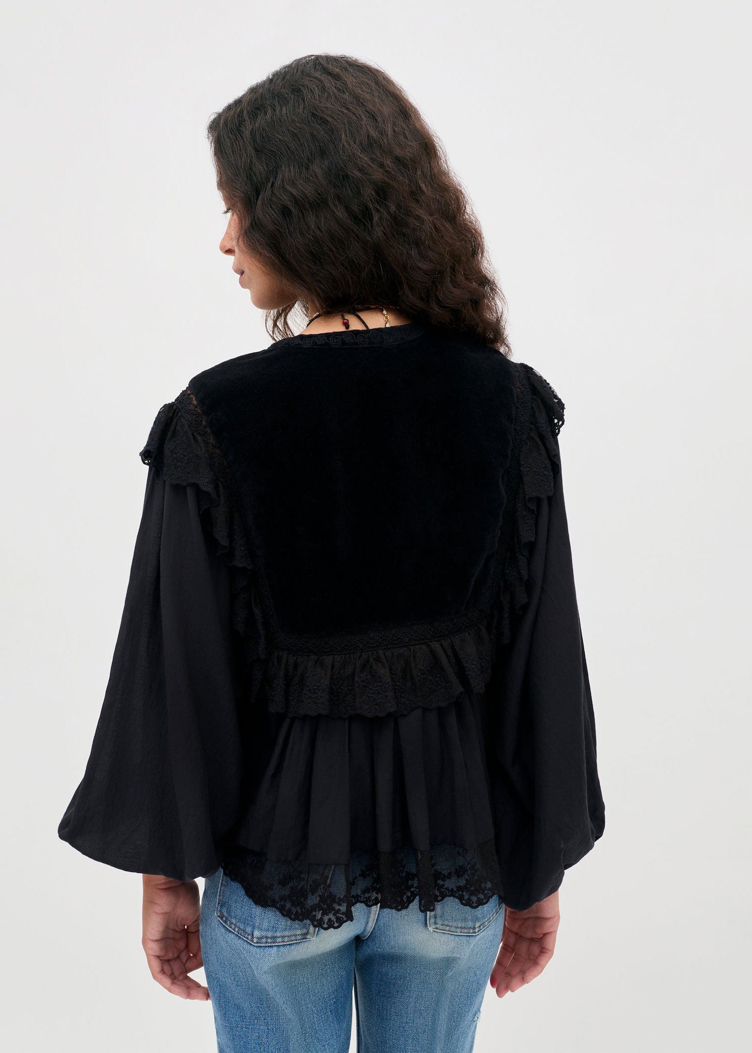 Rixo Diann Embroidered Cotton Blouse