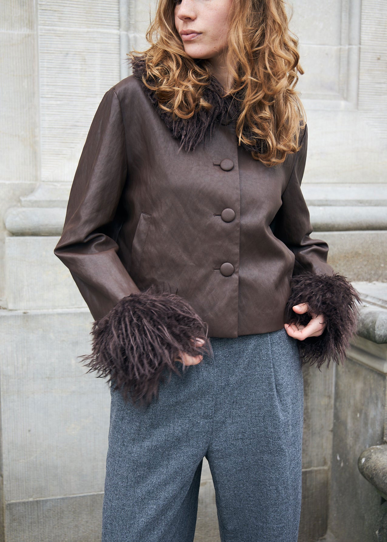 Lollys Laundry TracyLL Jacket - Brown