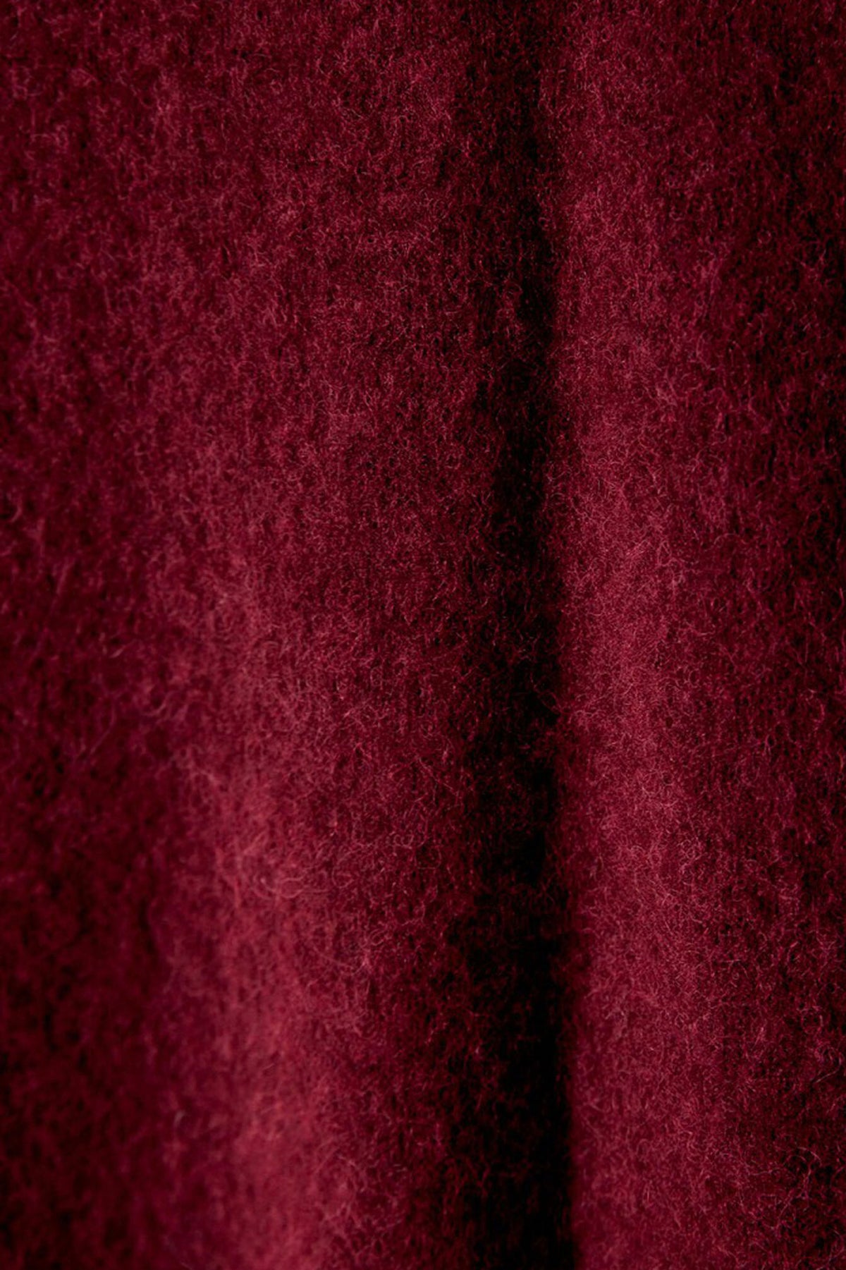 American Vintage Vitow Sweater - Dark Red Melange