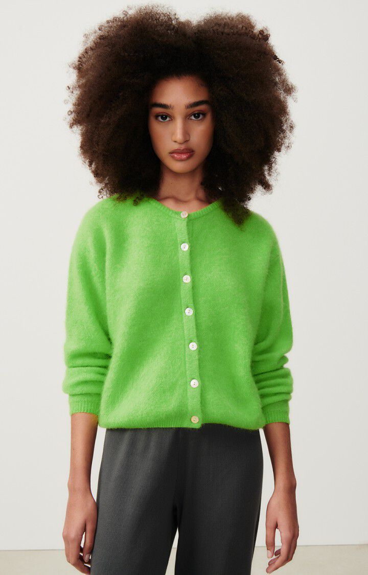 American Vintage - Vitow Cardigan - Pistachio Melange
