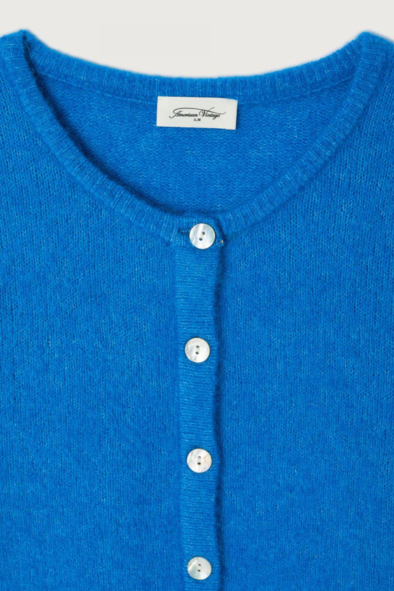 American Vintage Vitow Cardigan - Curacao Melange