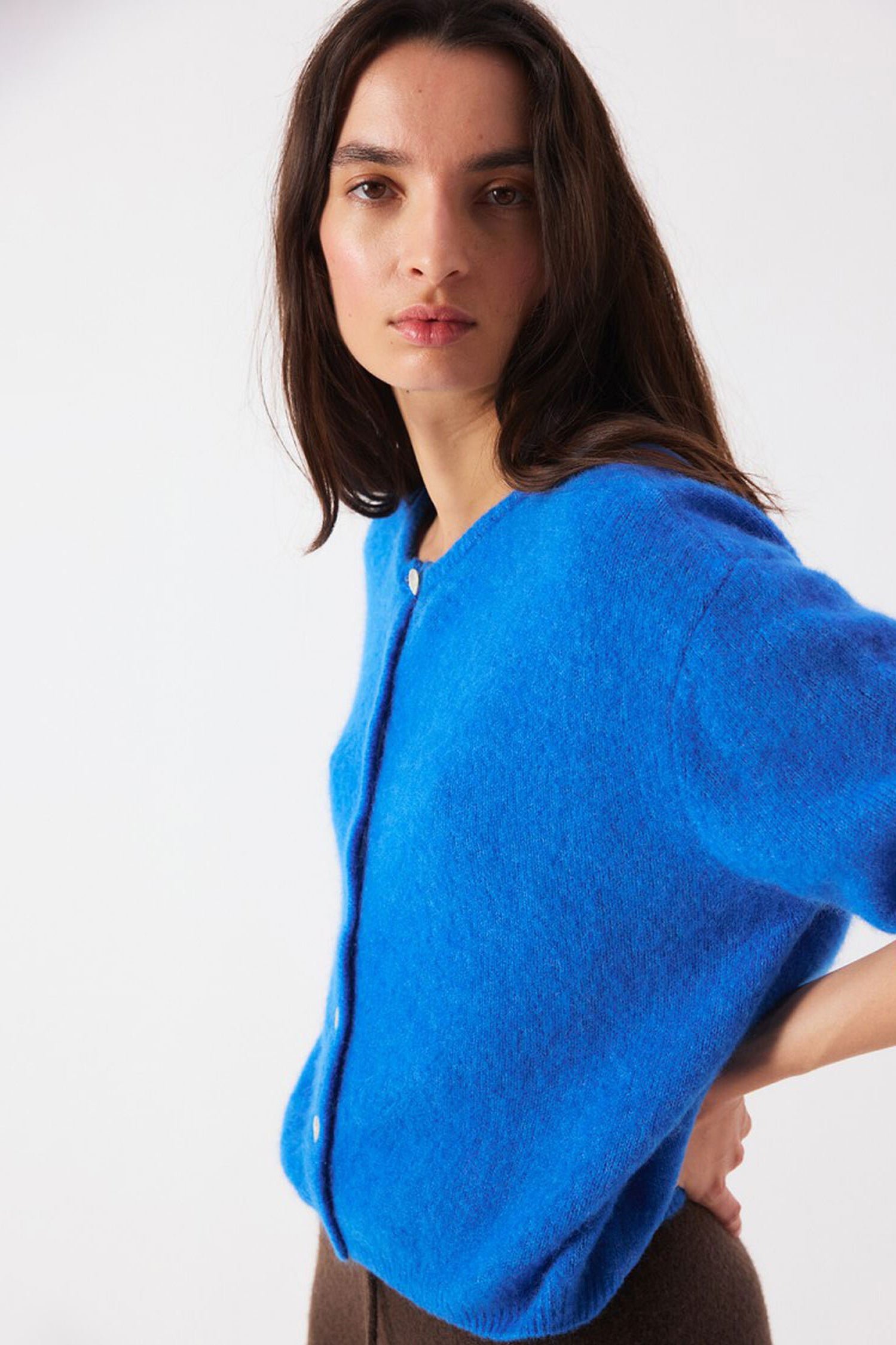 American Vintage Vitow Cardigan - Curacao Melange