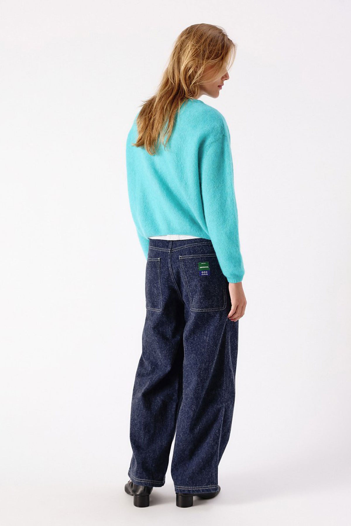 American Vintage Vitow Cardigan - Turquoise