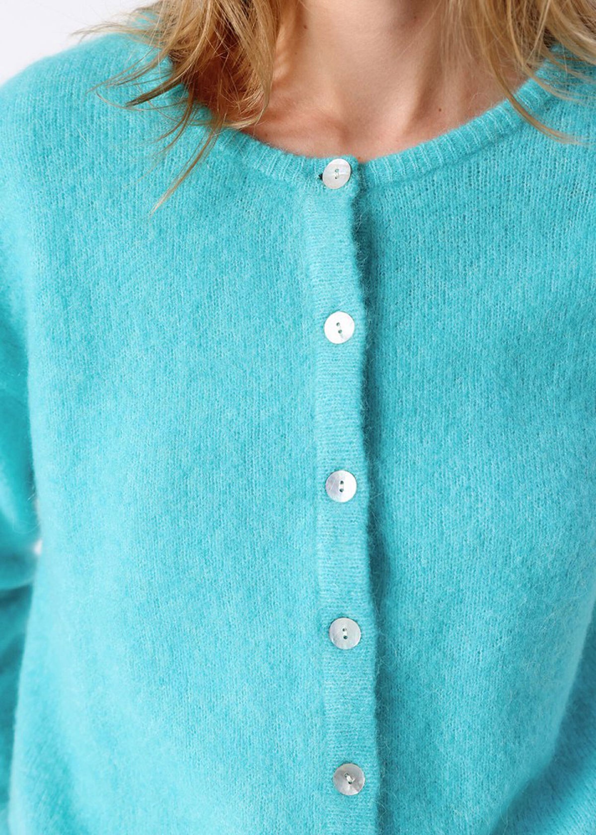 American Vintage Vitow Cardigan - Turquoise