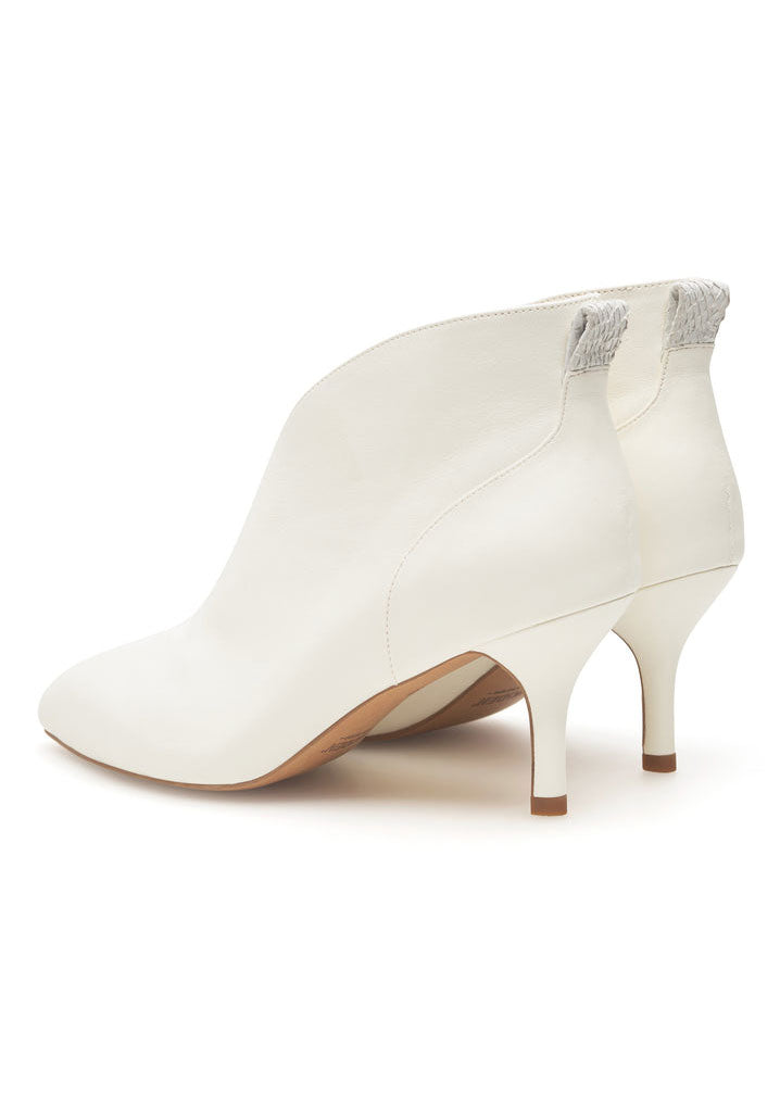 Woden Valentine Low Cut Boots - White