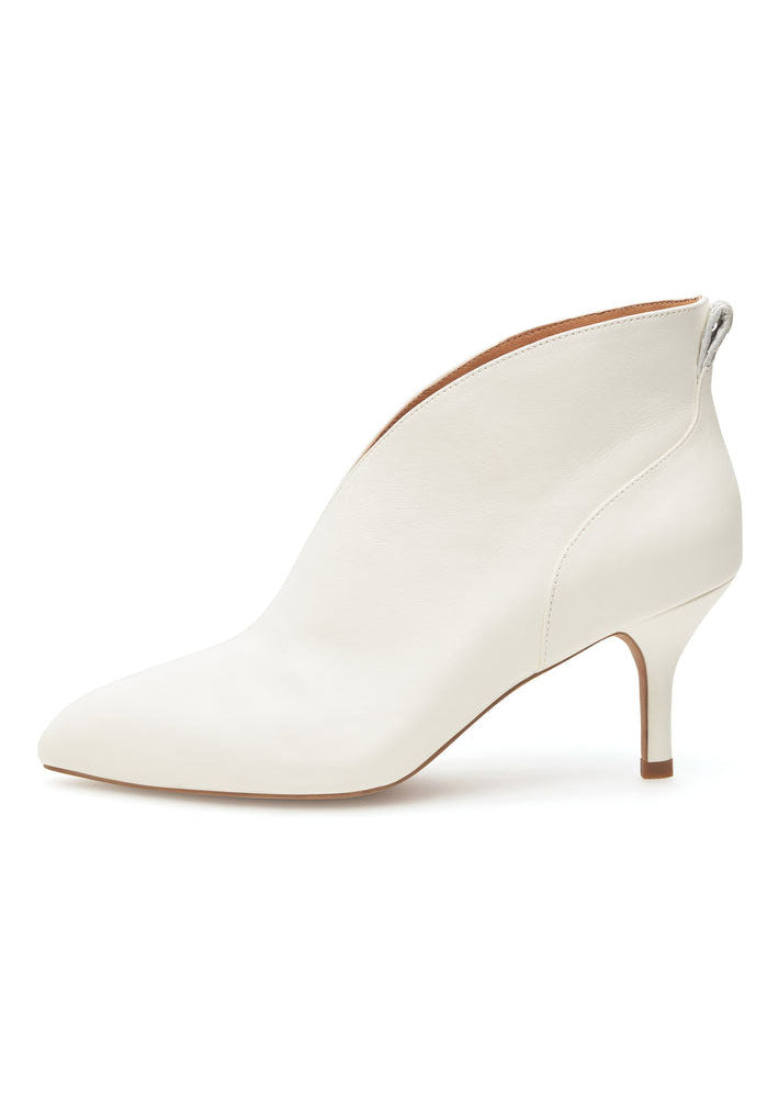 Woden Valentine Low Cut Boots - White