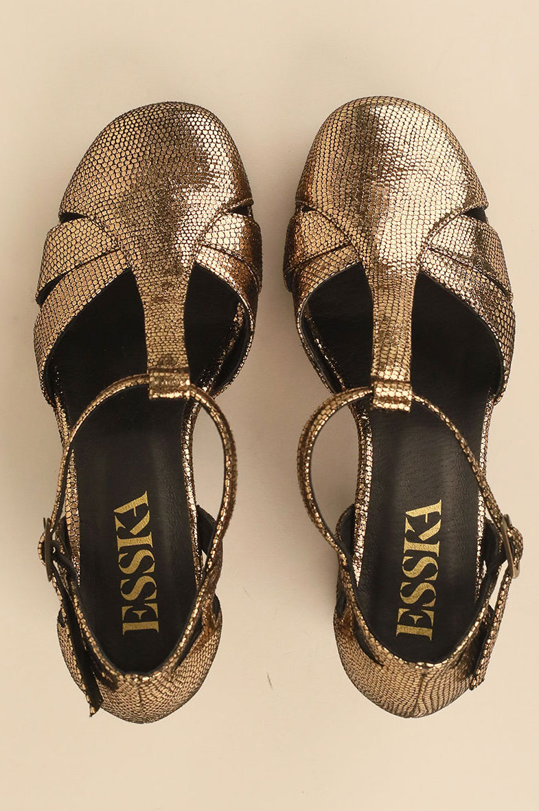 Esska Venice High Heel Shoe - Onyx