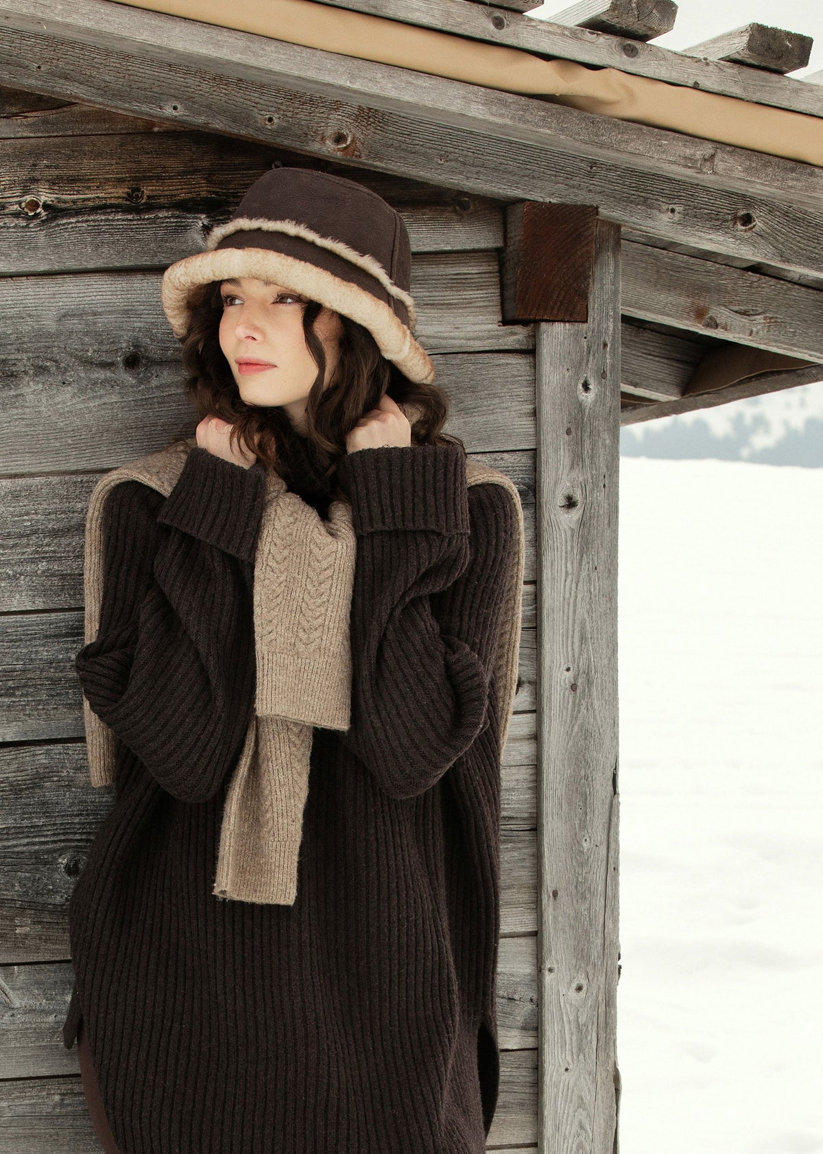 Emu EMU Sheepskin Hat Deluxe - Chocolate