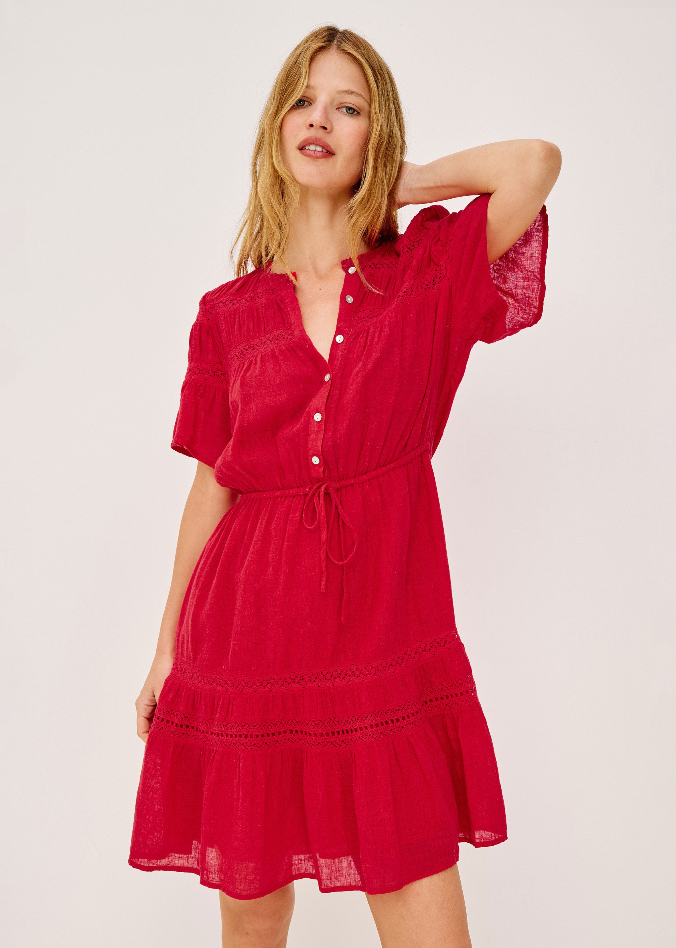 Rails Winslow Dress - Tomato